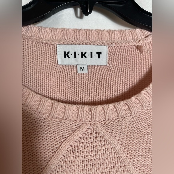 Kikit Pink Cable Knit Sweater - Picture 3 of 4